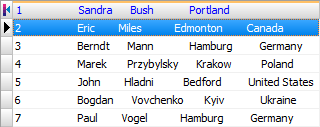 Text table (fixed length fields) without schema